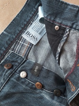 Spodnie jeans Hugo Boss W34 L32.