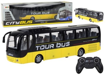 Zabawka dla dzieci – Żółty autobus na pilota
