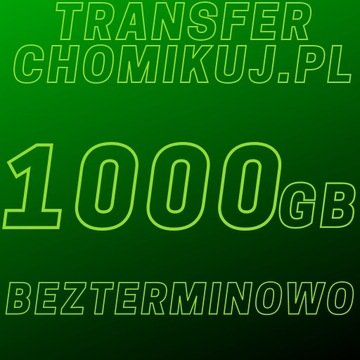 1000 GB Transferu na Chomikuj – Bez Limitu Czasu!