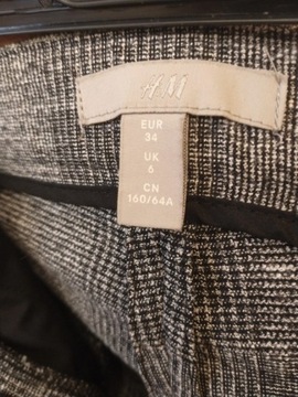 Spodnie w kratkę H&M