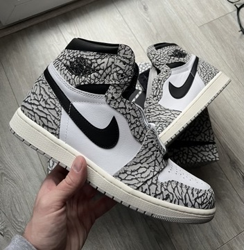 Nike Air Jordan 1 High OG white cement 44 10US