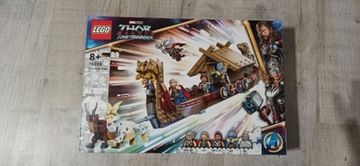 Klocki LEGO 76208 Marvel Thor Kozia Łódź - NOWE. 