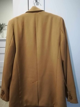 Dluga marynarka camel camelowa xs 34 pull&bear 