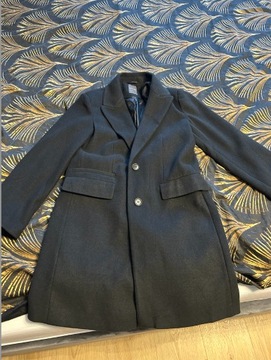 Nowy płaszcz Primark czarny rozm 34,36, S oversize