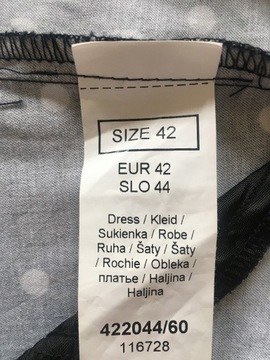 Letnia sukienka w groszki ORSAY roz. XL