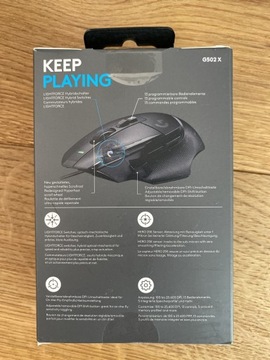 Mysz gamingowa Logitech G502X