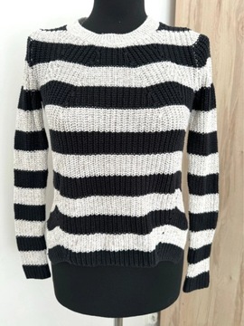 H&M sweter w paski XS