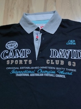 Camp David męska koszulka polo duża 3XL 4 XL 5XL