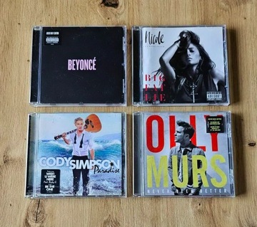 muzyka pop set 4cd olly murs beyonce scherzinger