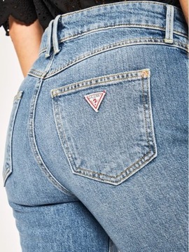 Jeansy Guess prosta nogawka S klasyczny jeans