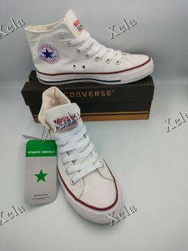 Promocja! Trampki Converse białe r.37