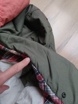 Marco o'polo 42 XL khaki płaszcz kurtka parka 