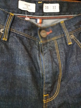 spodnie jeans Tommy Hilfiger  30/32, granatowe