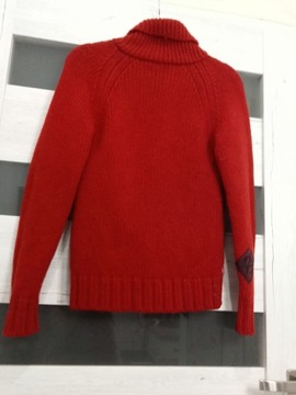 Kardigan Levi's damski sweter wełna ciepły S/M