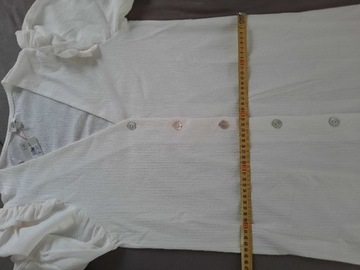 Sukienka midi biała rozmiar 40