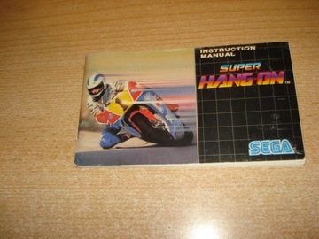 Instrukcja Super Hang-On Sega 16 bit