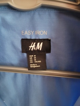 Koszula męska H&M długi rękaw rozm. M