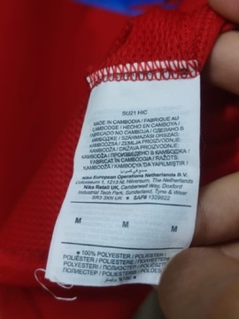 bluzka koszulka t-shirt męska Nike czerwona bezrękawnik M classic sport ret