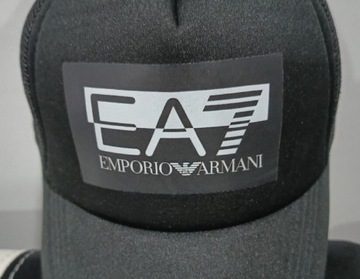 Czapka z daszkiem EMPORIO ARMANI EA7 wentylowana z siateczka