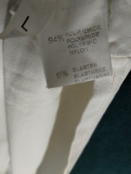 Szykowna biala sukienka. Made in Italia