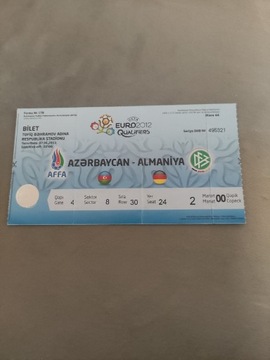 Azerbejdzan - Niemcy 2011 eliminacje Euro 2012
