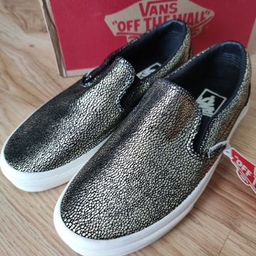 Vans slip on Gold dots 36 tenisówki trampki