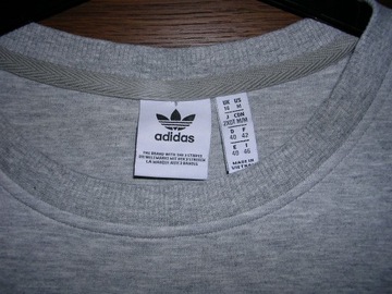 ADIDAS ORIGINALS SZARA SUKIENKA DUŻE LOGO roz.M