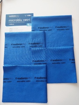 Ścierka z microfibry Eudorex Microblu Vetri