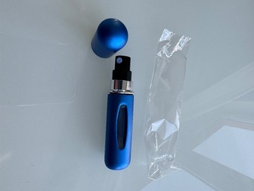 Granatowy Atomizer do perfum w podróży i domu HIT