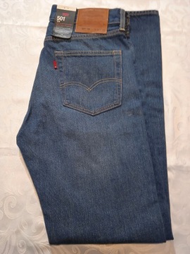 Levis 501 Slim '54 Premium Nowe  jeansy W33 L34