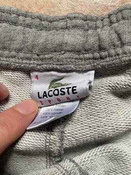 lacoste dres szary