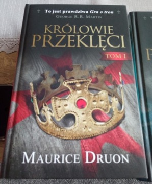 Maurice Druon Królowie przeklęci 3 tomy Nowe!!!