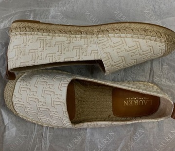 Espadryle Ralph Lauren 38 damskie wiosna lato NOWE