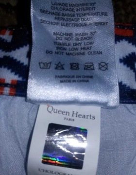 Spodnie damskie jeansowe Queen Hearts Paris rozm.S