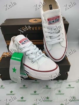 Promocja! Trampki Converse białe r.36