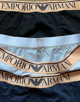 Bokserki EMPORIO ARMANI 3-pak Ultra Premium jakość