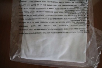 bluzka biała szara H&M bejsbolówka xs 34 t-shirt