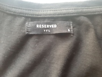 T-shirt z nadrukiem czarna pantera Reserved,r. S/M