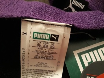 SZALIK PUMA zimowy damski Czarny Purple długi 180