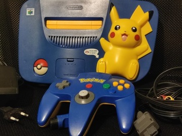 Nintendo 64 Pokémon Pikachu Edition N64 Pad Set Set