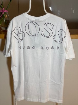 T-shirt męski Hugo Boss rozm.L/XL-biały