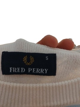 Oryginalny sweter Fred Perry jak nowy