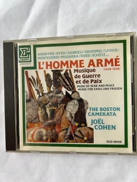 MONTEVERDI GABRIELI BYRD L`Homme Arme J. COHEN CD