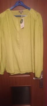 Bluzka damska w kolorze limonki.