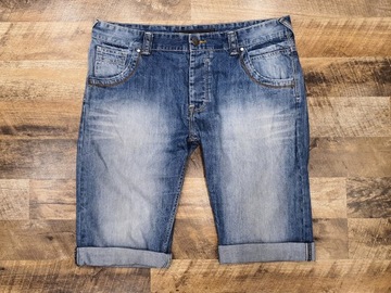Spodnie jeans RESERVED W38 jak XL pas 98 (LS65)