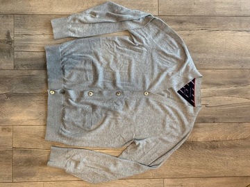 Szary sweter kardigan Tommy Hilfinger rozmiar S 