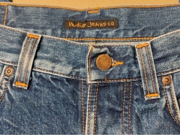 spodnie NUDIE JEANS EDDIE W31 L31 pas 79 80 81 82