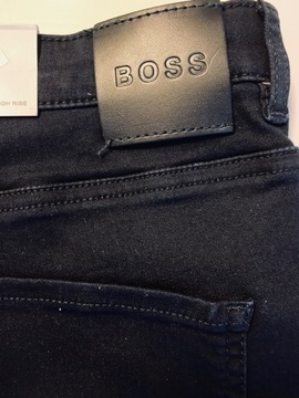 Spodnie Hugo Boss Jeans Damskie 30 Granat