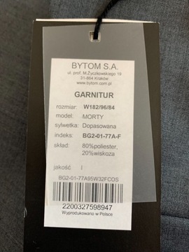 Garnitur Bytom nowy 182/96/84 