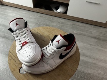 Brand New Air Jordan 1 Low white gym red black 